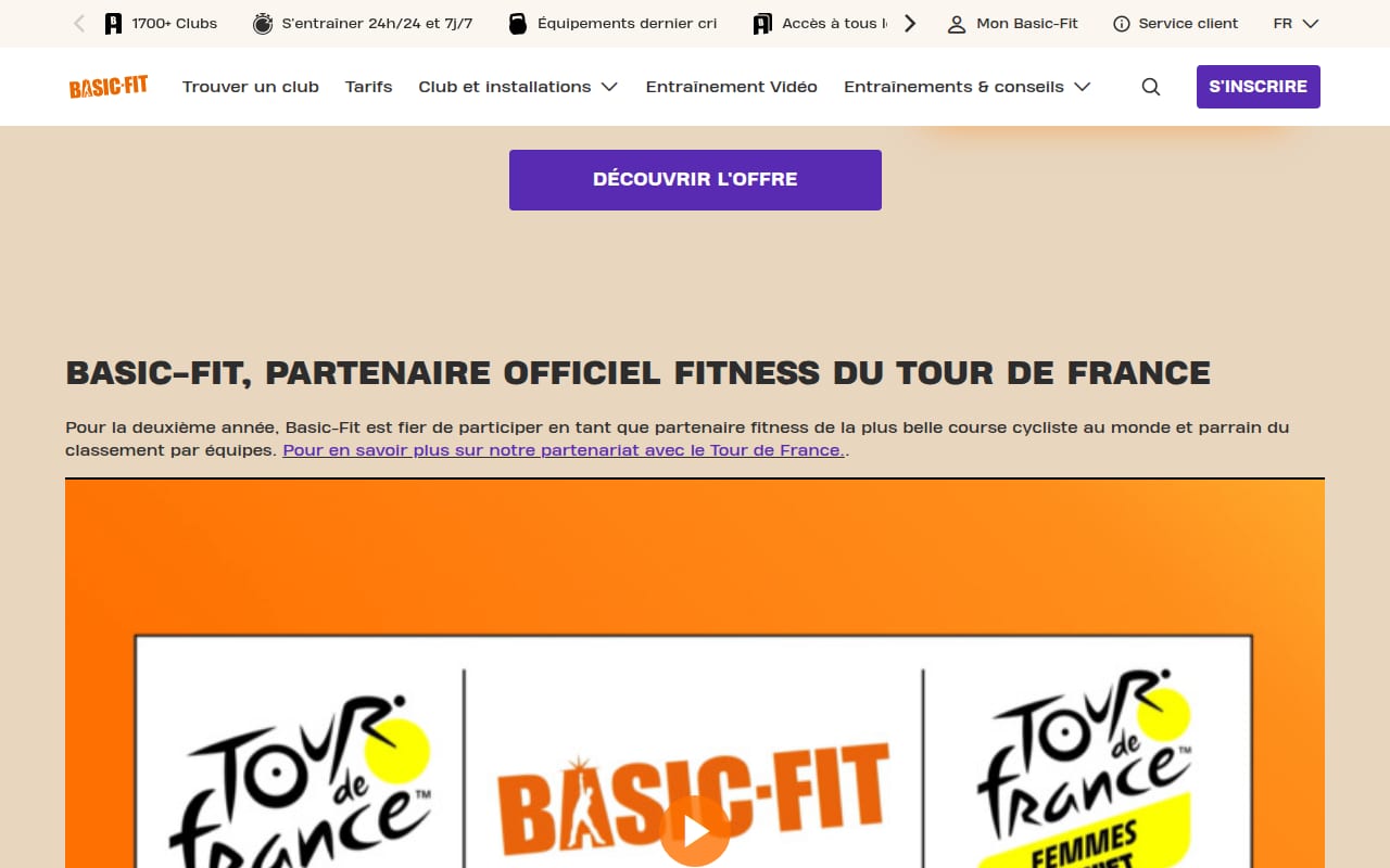 Capture d’écran de Basic-Fit (4 sur 4)