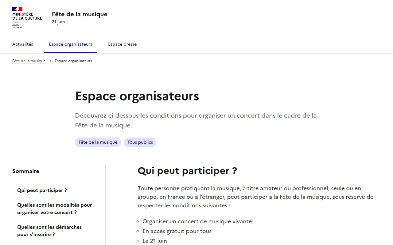 Capture d’écran de Fête de la musique (4 sur 4)