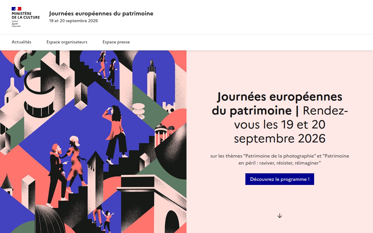 Capture d’écran de Journées européennes du patrimoine (1 sur 4)