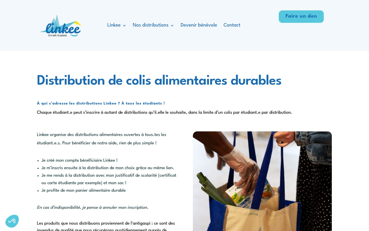 Capture d’écran de Linkee – Entraide étudiante (3 sur 4)