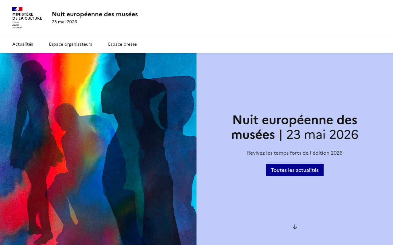 Capture d’écran de Nuit européenne des musées (1 sur 4)